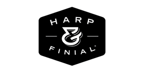 Harp and Finial Logo